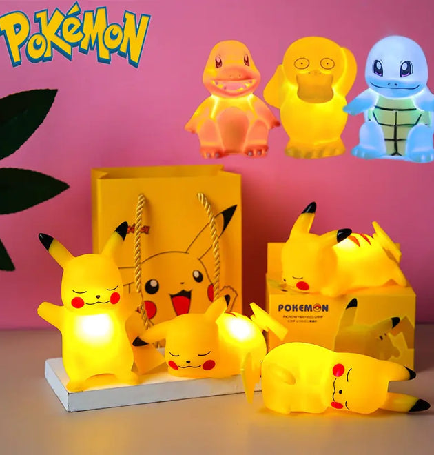 Pokemon Pikachu Night Light Room Decoration