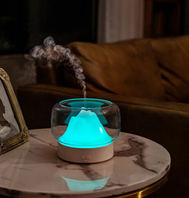 Ultrasonic Air Humidifier LED Lamp